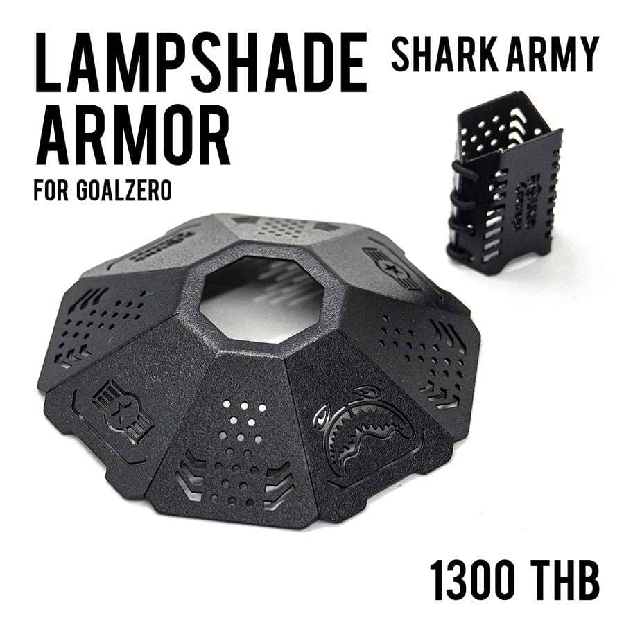 LAMPSHADE ARMOR - SHARK ARMY